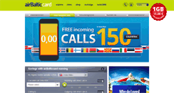 Desktop Screenshot of airbalticcard.com